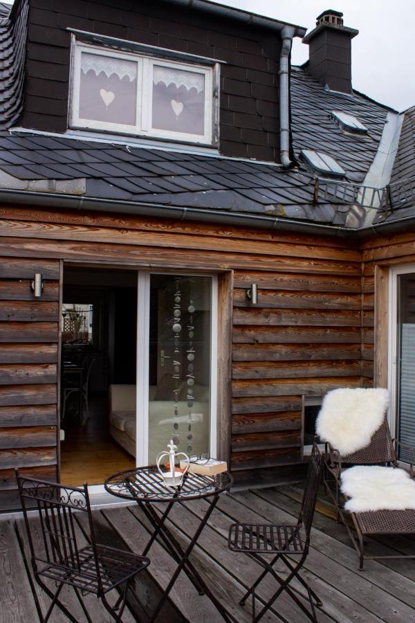 Ferienhaus Deko-Scheune Naila Exterior foto